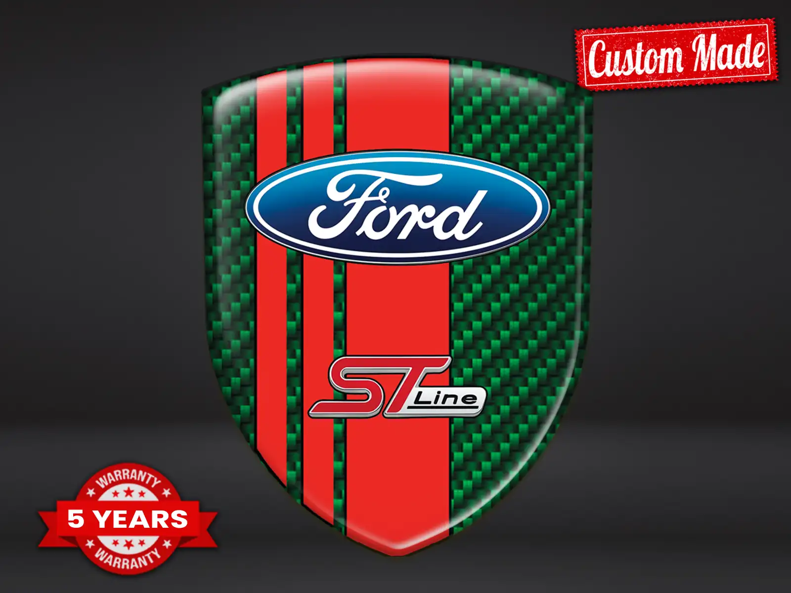 Ford Pegatina Conductor Nuevo Moderna Máximo Estilo Pro